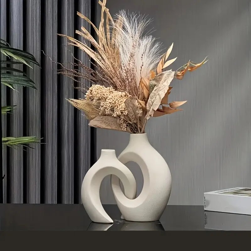 Minimalist Ceramic Vase Set