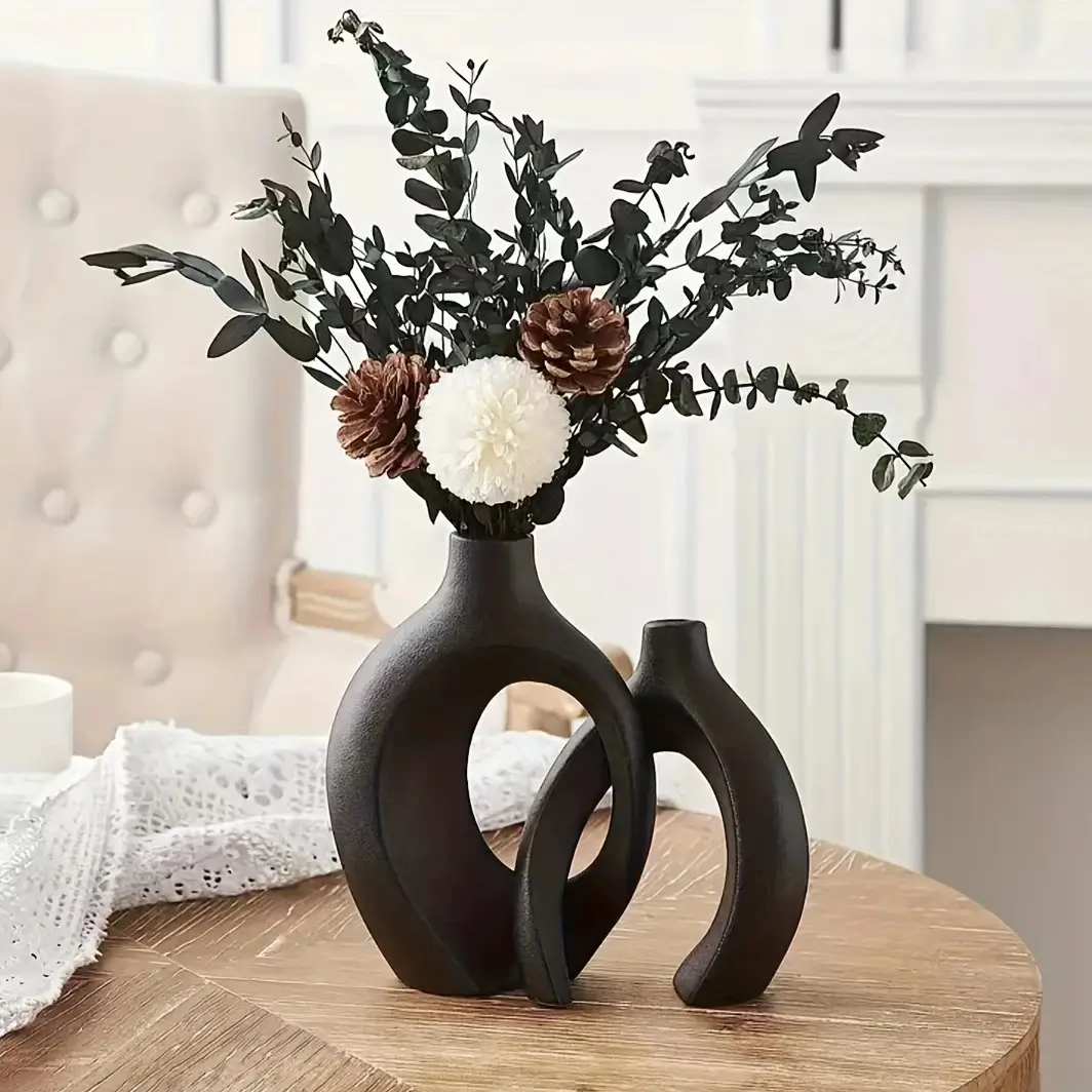 Minimalist Ceramic Vase Set
