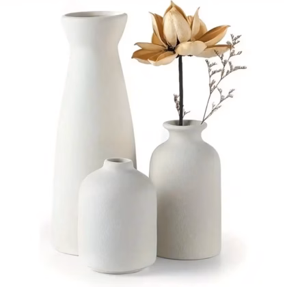 Minimalist Ceramic Vases
